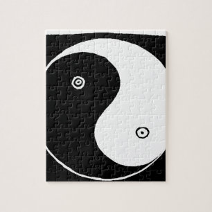 Chinese Yin Yang Symbol Jigsaw Puzzle