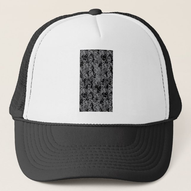 Chinese Ying Yang Dragon Trucker Hat (Front)