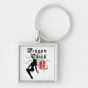 Chinese Zodiac Dragon Chick Keychain