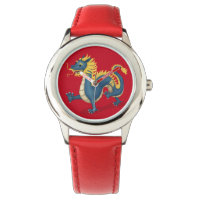 Chinese Zodiac Dragon Cute Astrology Sign Red