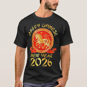 Chinese Zodiac Horse2026 Decorations Year Of The H T-Shirt