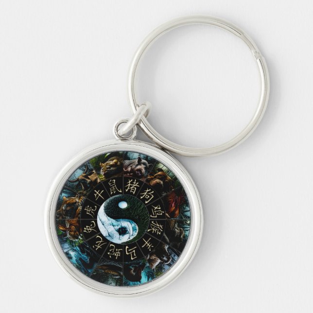 Chinese Zodiac Keychain (Front)