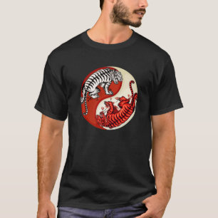 Chinese Zodiac Tiger Ying Yang The Year Of The Tig T-Shirt