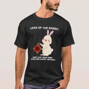 Chinese Zodiac Year Of Rabbit 2023 Chinese New Yea T-Shirt