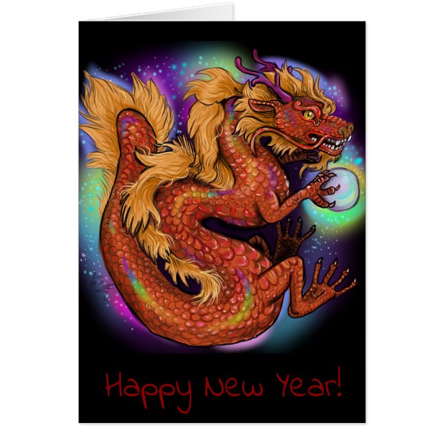 Chinese Zodiac Year of the Dragon (Front)