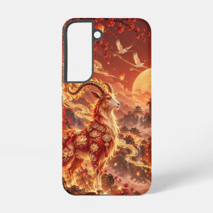 Chinese Zodiac Year of the Goat Samsung Phone Case