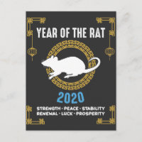 Chinese Zodiac Year of The Rat 2020 Inspirational