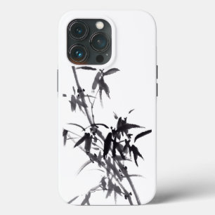 Chinesische Bambusmalerei iPhone 13 Pro Case