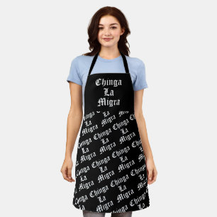 Chinga LA Migra Apron
