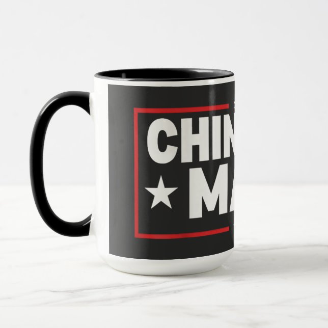 Chinga Tu MAGA Statement Mug (Left)
