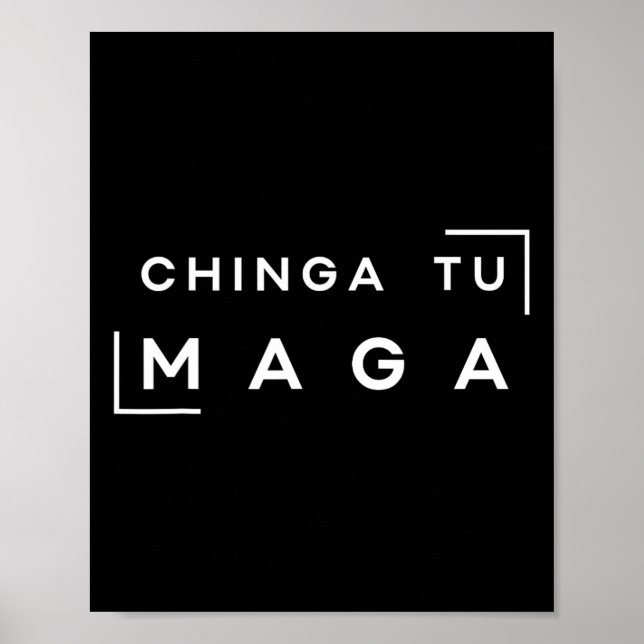 Chinga Tu Mega  Poster (Front)