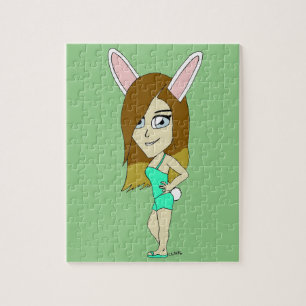 Chini Bunny girl  Jigsaw Puzzle