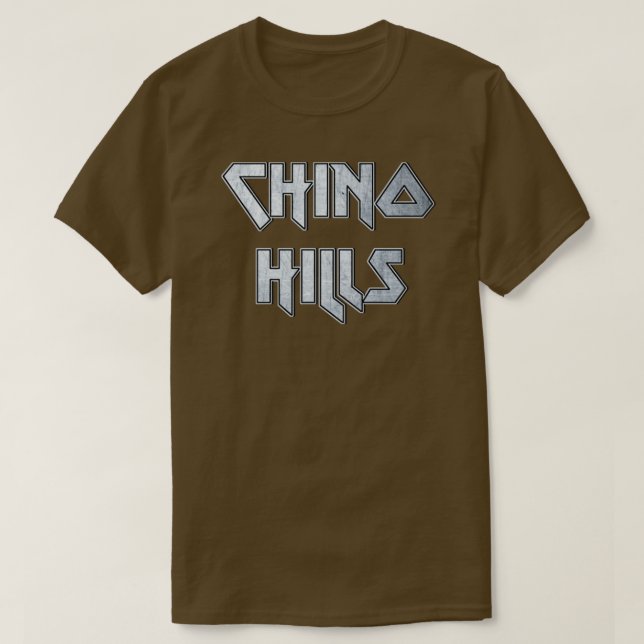 Chino Hills CA T-Shirt (Design Front)