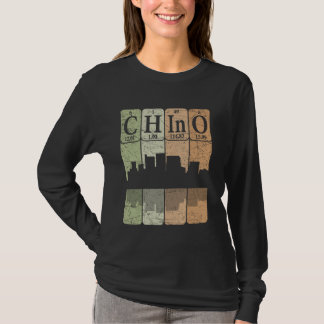 Chino Periodic Table Elements Chino California Ret T-Shirt