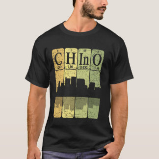 Chino Periodic Table Elements Chino California Ret T-Shirt