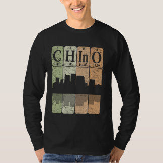 Chino Periodic Table Elements Chino California Ret T-Shirt