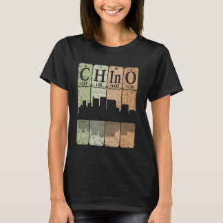 Chino Periodic Table Elements Chino California Ret T-Shirt