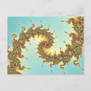 Chinois - Carte postale fractale