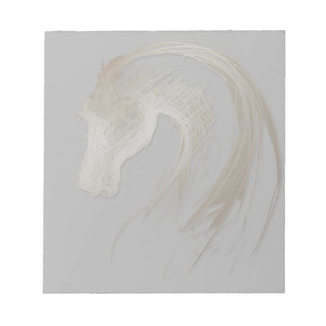 Chinois Cheval Année Zodiac Anniversaire Bloc-note (Devant)