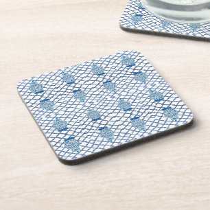 Chinoiserie Bamboo Ginger Jar  Coaster