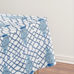 Chinoiserie Bamboo Ginger Jar  Tablecloth