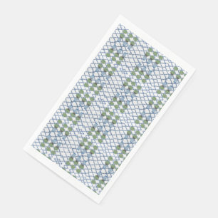 Chinoiserie Bamboo Topiaries Topiary  Napkin
