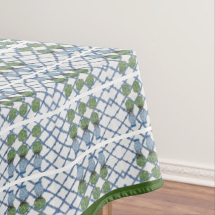 Chinoiserie Bamboo Topiaries Topiary Tablecloth