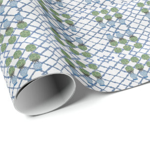 Chinoiserie Bamboo Topiaries Topiary  Wrapping Pap Wrapping Paper