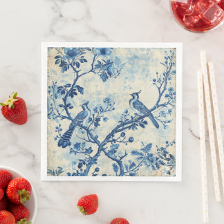 Chinoiserie Bird Haven Napkins