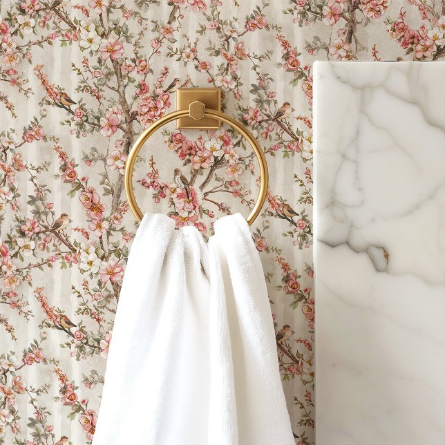 Chinoiserie Birds and Blossoms Wallpaper (Creator Uploaded)