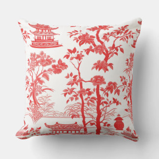 CHINOISERIE BREEZE THROW PILLOW