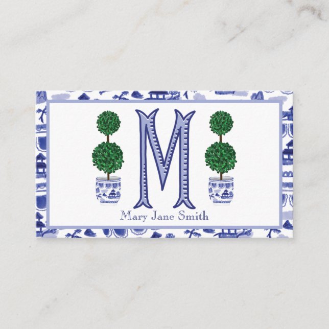 Chinoiserie Cartes de boîtier Topior (Devant)