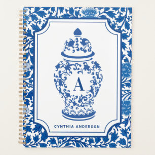 Chinoiserie Chic GingerJar Monogramme