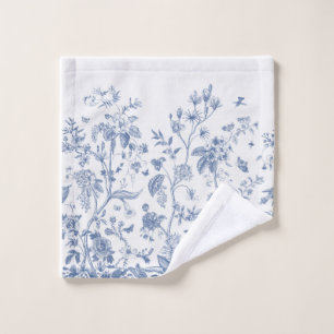 Chinoiserie classique bleue et blanche