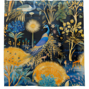 Chinoiserie Exotic Birds Botanical Pattern (10)