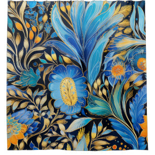 Chinoiserie Exotic Birds Botanical Pattern (3)