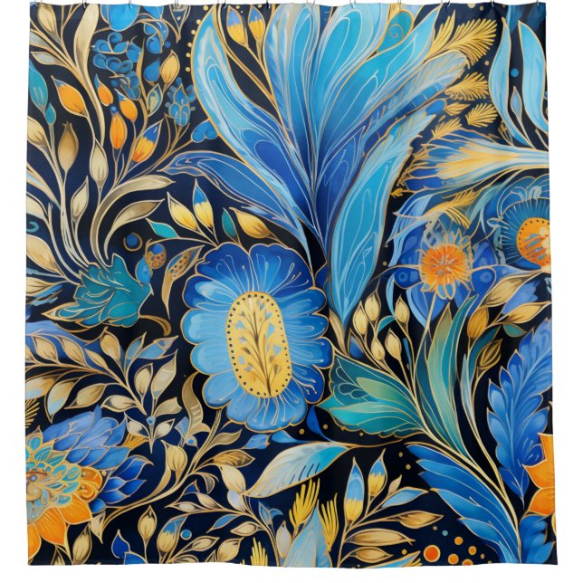 Chinoiserie Exotic Birds Botanical Pattern (3) (Front)