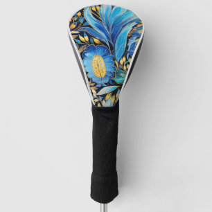 Chinoiserie Exotic Birds Botanical Pattern (3) Golf Head Cover
