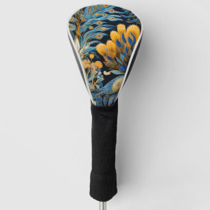 Chinoiserie Exotic Birds Botanical Pattern (8) Golf Head Cover