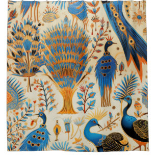 Chinoiserie Exotic Birds Botanical Pattern (9)