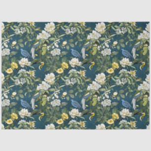 Chinoiserie Floral Pattern Tissue Paper