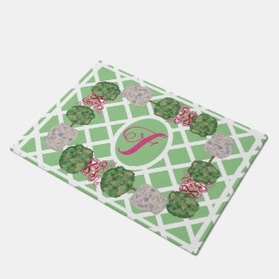 Chinoiserie Ginger Jar Jars Topiary Doormat