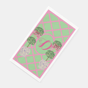Chinoiserie Ginger Jar Jars Topiary Napkins
