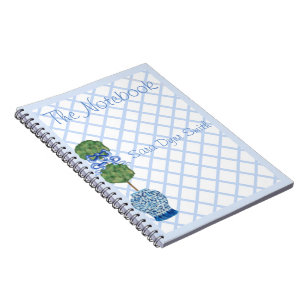 Chinoiserie Ginger Jar Jars Topiary Notebook