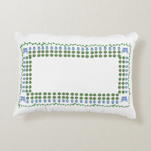 Chinoiserie Ginger Jar Topiary  Lumbar  Accent Pillow