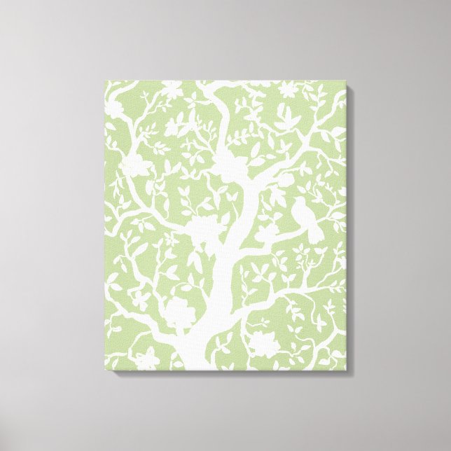 Chinoiserie Grande toile verte (Recto)
