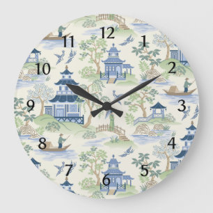 Chinoiserie Large Clock