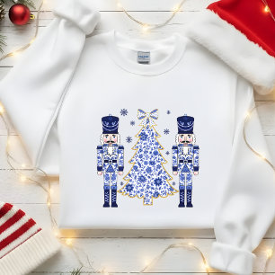Chinoiserie Nutcracker Christmas, Nutcracker  Sweatshirt