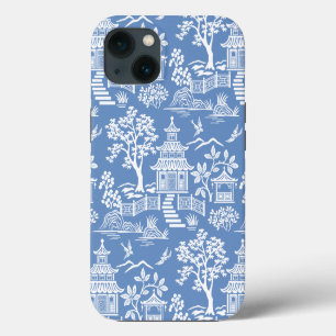 Chinoiserie Pagoda iPhone 13 Case