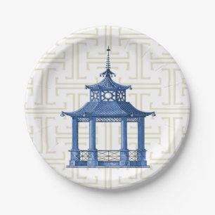 Chinoiserie Paper Plate